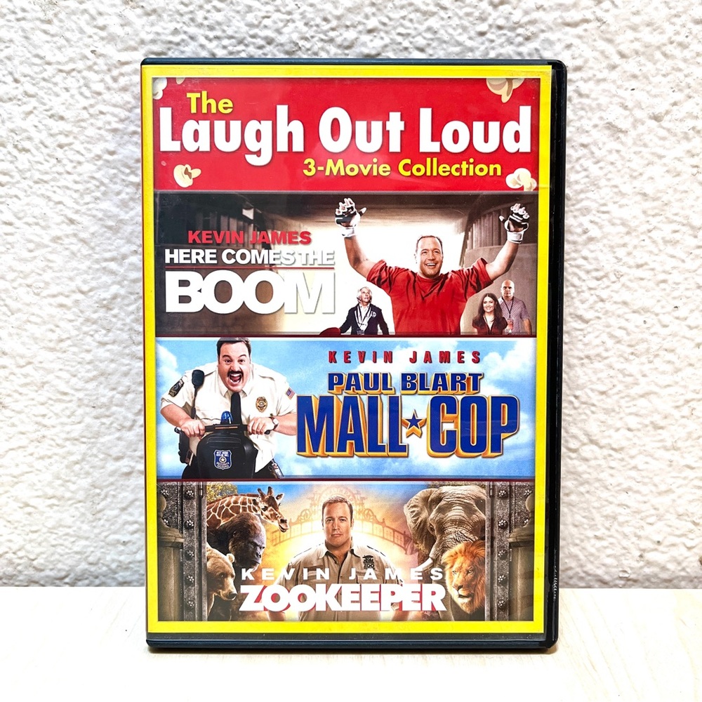 Kevin James movie collection. Comedy! 3 movies on DVD. Like New.